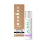 Puradoro Șampon Păr Creț – Anti-Frizz, Îmbunătățește Buclele, cu Uleiuri de Argan și Jojoba 200ml
