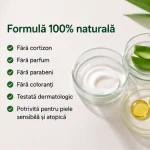 Puradoro Cremă Anti-Dermatită & Eczeme – Naturală, Calmează Iritațiile, Reduce Roșeața și Elimină Cojile 50ml - imagine 6