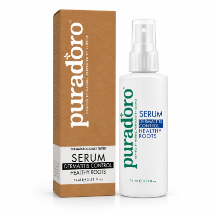 Serum Anti-Dermatită Natural – Hidratează Scalpul, Calmează Mâncărimile, Reduce Roșeața & Elimină Cojile 75 ML