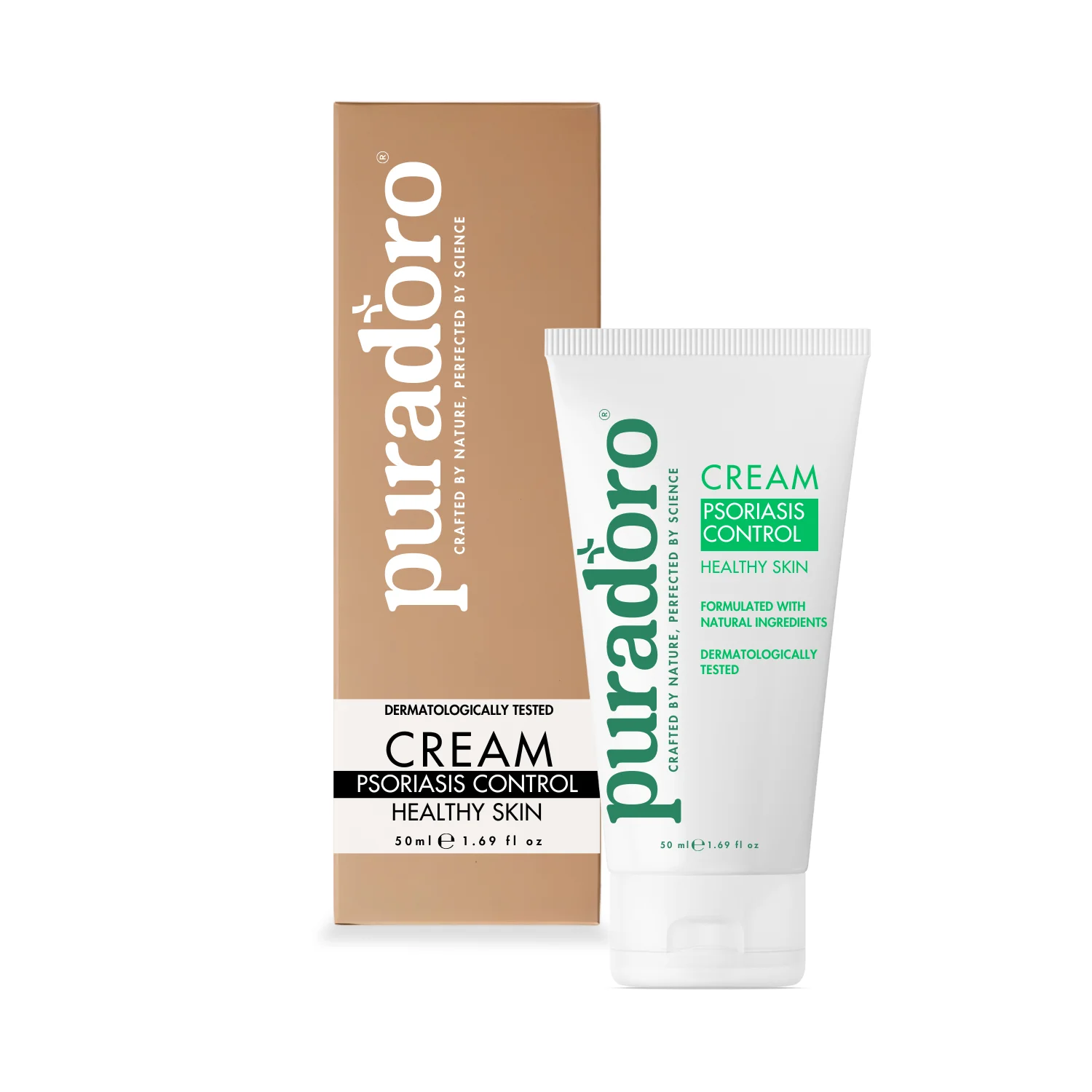 psoriasis_cream(3) Puradoro Cremă Anti-Psoriazis – Naturală, Calmează Mâncărimea, Reduce Roșeața și Elimină Cojile 50ml - imagine 1